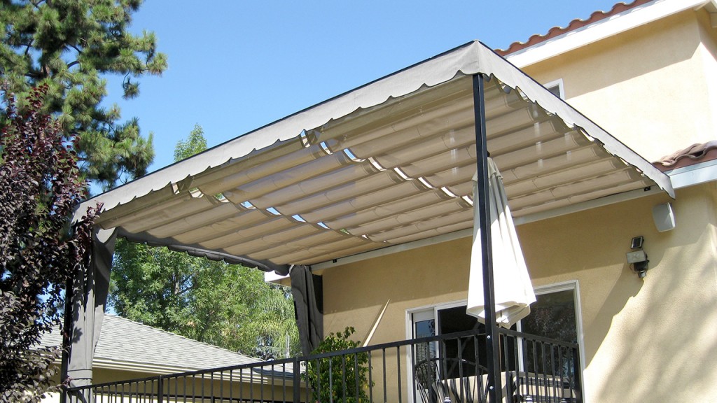 Custom patio canopy